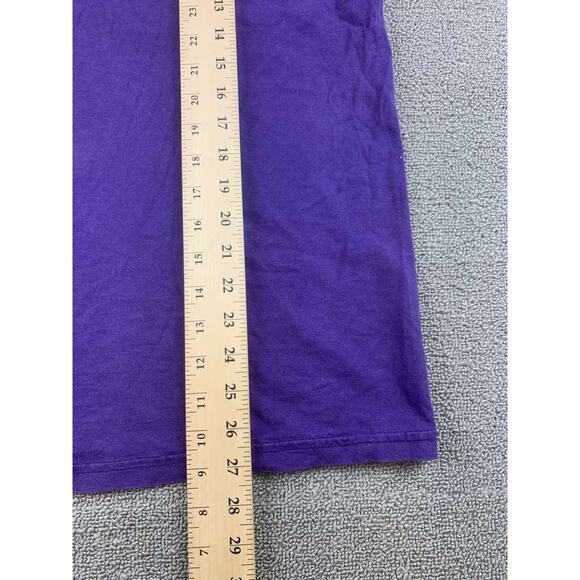 Vintage Walt Disney XL Purple Snow White Seven Dwarfs Graphic Crewneck T Shirt - Picture 10 of 12